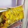 Мох стабилизированный (ягель), Цвет зеленовато-желтый