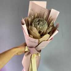Букет из сухоцветов, 40*25см, (микс из сухоцветов)