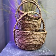 Корзина плетеная 18*10см, средняя
