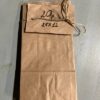 Пакет КРАФТ, 12*25см, тонкий