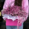 Композиция из гипсофилы №4, (в сумочке maxi+)