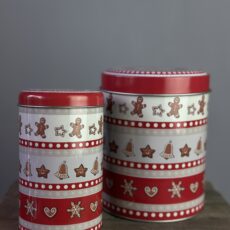 Банка металлическая, (Новогодняя)