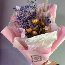 Букет из сухоцветов, 40*25см, (микс из сухоцветов)